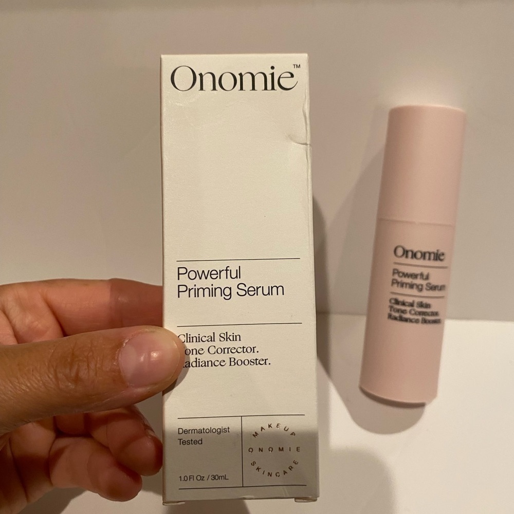 Onomie Powerful Priming Serum Clinical Skin Tone Corrector Radiance Booster 1oz - Picture 3 of 8